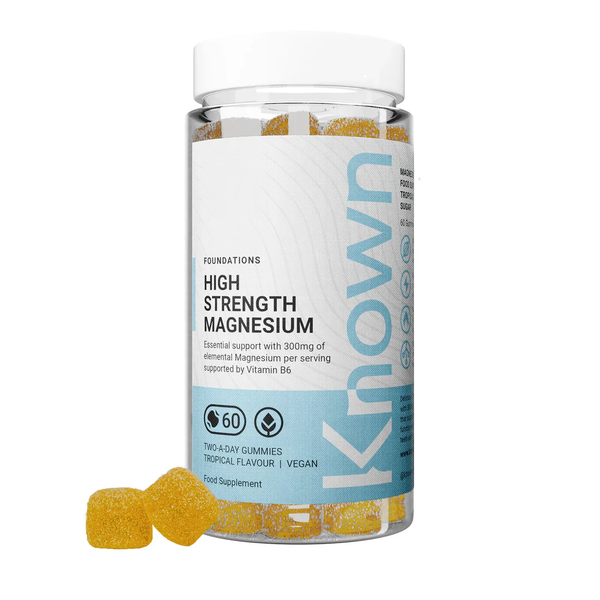 known high strength magnesium 60 gummies