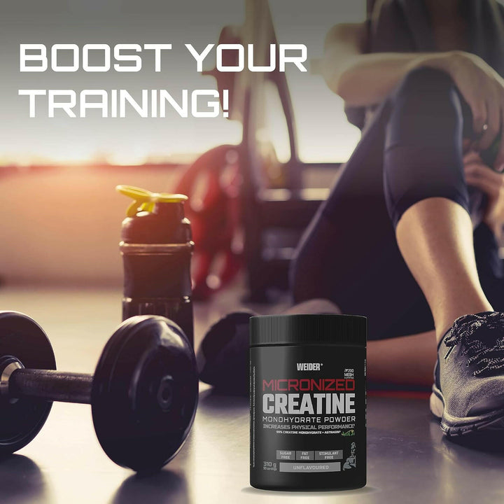 Weider Creatine Monohydrate Powder 300g - 65 scoops.
