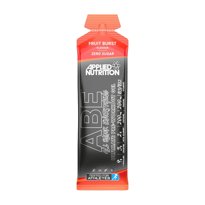 Applied Nutrition ABE supplement package on a gray background