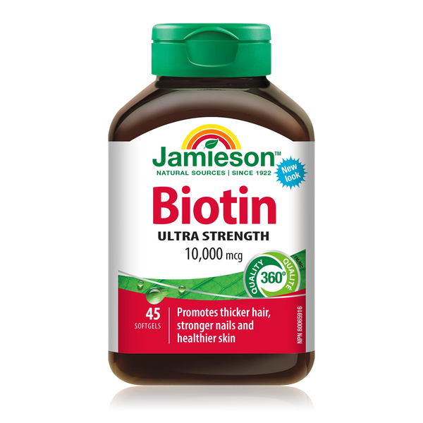 Biotin supplement for enhanced hair and nail health, supporting overall wellness with quality ingredients