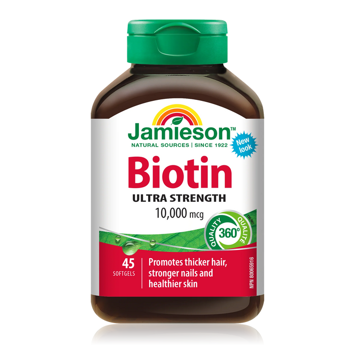 Jamieson Biotin Ultra Strength 10000 mcg