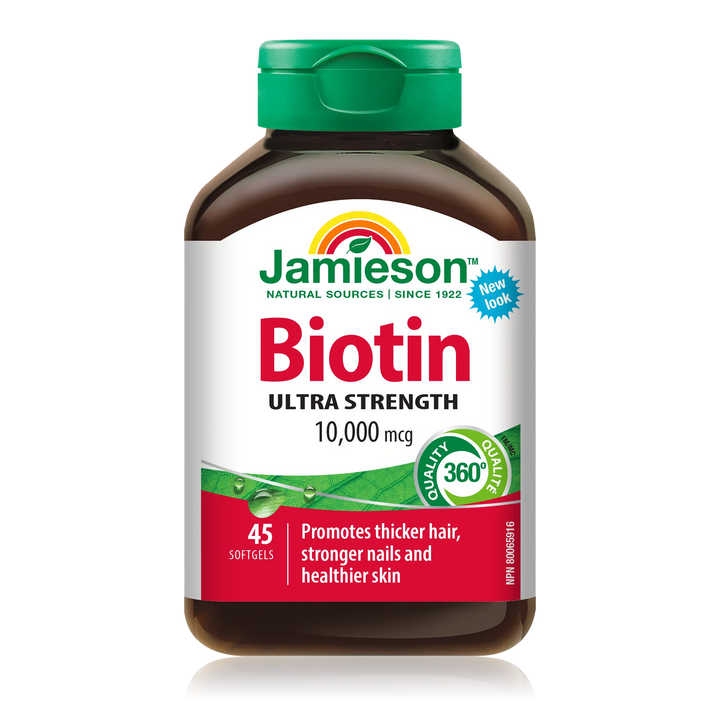 Biotin supplement for enhanced hair and nail health, supporting overall wellness with quality ingredients
