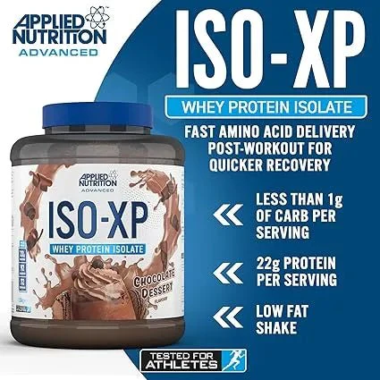 Applied Nutrition ISO-XP  100% isolate, 72 scoops