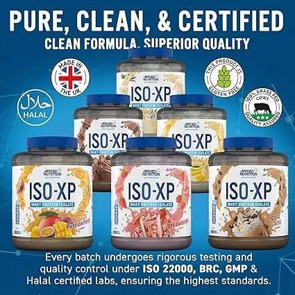 Applied Nutrition ISO-XP  100% isolate, 72 scoops