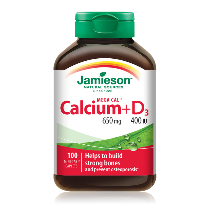 Jamieson MEGA CAL™ | CALCIUM & VITAMIN D3 - 100| SUPPLEMENTO