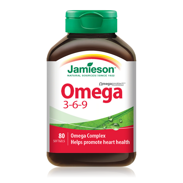 Jamieson OmegaProtect™ | Omega 3-6-9 - 80 softgel