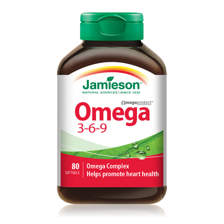 Jamieson OmegaProtect™ | Omega 3-6-9 - 80 softgel