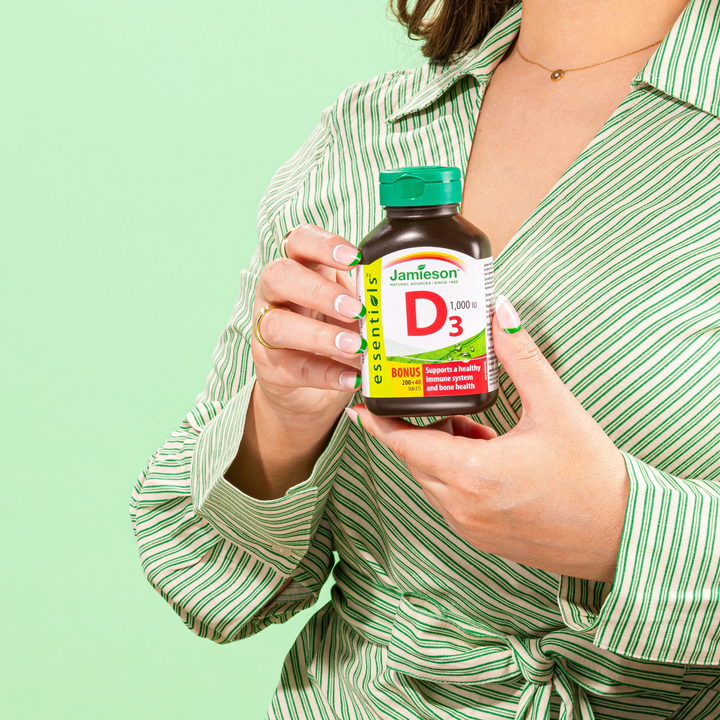 Jamieson Vitamin D3 1,000 IU , 100 Tablets | SUPPLEMENTO