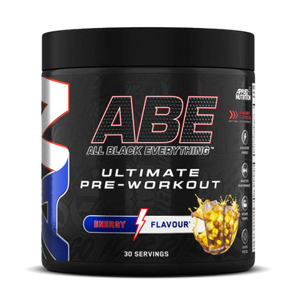Applied Nutrition abe preworkout​ supplement, 30 servings container.