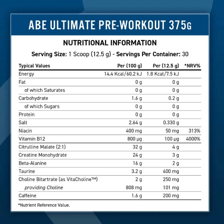 abe preworkout​