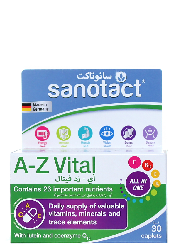 Sanotact A-Z Vital - 30 Capsules