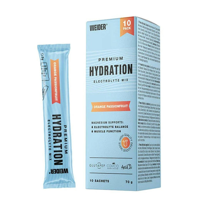 Weider Premium Hydratation Electrolyte Mix 10 Sachets.