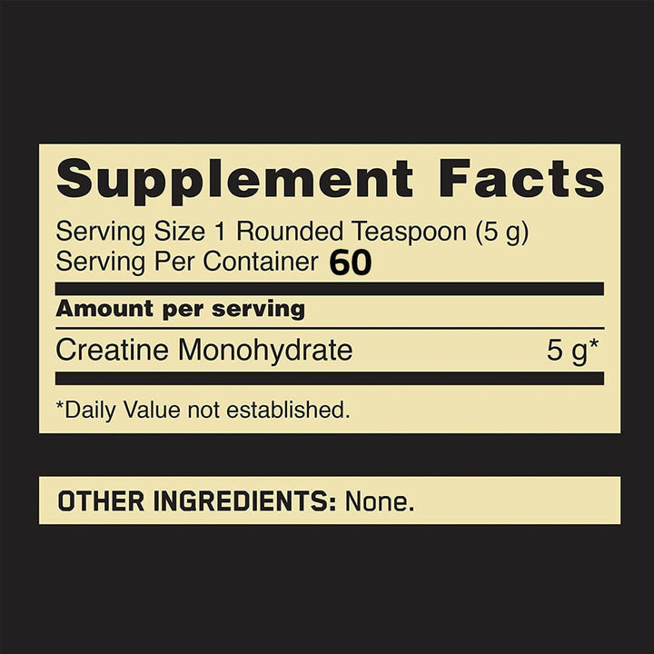 Optimum Nutrition Creatine Powder, Unflavoured, 300 Gm.