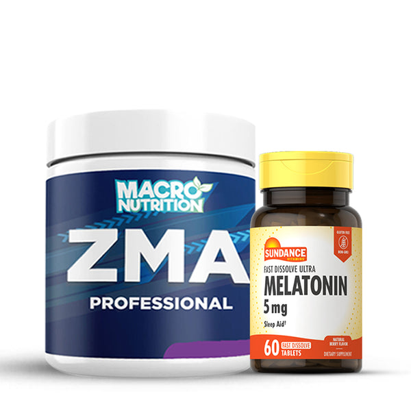 Zma Professional +Melatonin 5mg-60 Tablets Combo